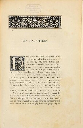L' Art et les Artistes Hollandais, 2. Les palamedes, Govert Flinck