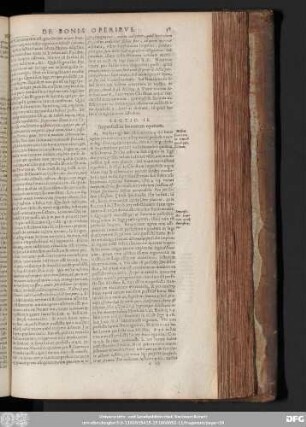 Sectio II. Imperfecto bonorum operum.