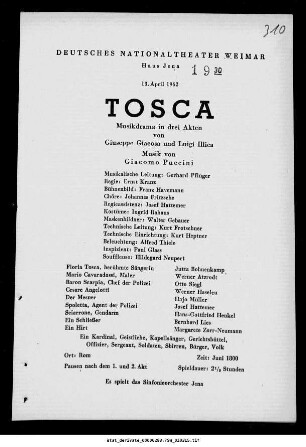 Tosca