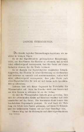 Logische Untersuchungen, 1