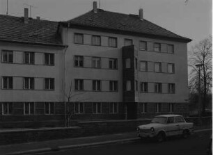 Dresden-Friedrichstadt, Gohliser Straße 38. Wohnhaus (Städtische Pflegerwohnungen; 1925-1926, P. Wolf)