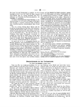 Deutschkunde in der Volksschule