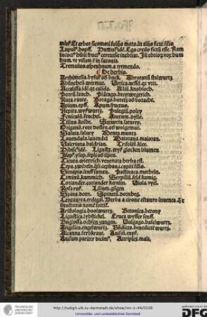 De herbis.