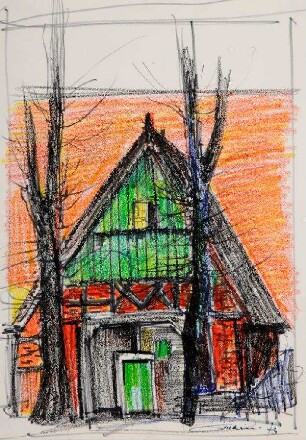 Kleines Fachwerkhaus in Wellsee