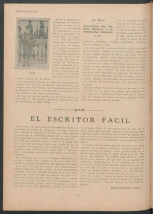 El escritor fácil
