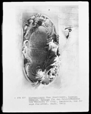 Epitaph für den Erbtruchsessen von Waldburg
