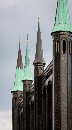 Deutschland. Schleswig Holstein. Luebeck. Rathaus. Fassade. Detail