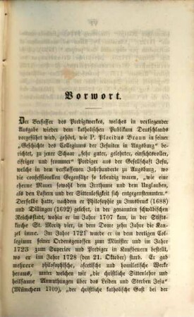 Predigten über die wichtigsten Glaubenswahrheiten auf die Sonn- und Festtage des Kirchenjahres : Von P. Caspar Mändl. Neu herausgegeben von einem Priester der Diöcese Rottenburg. Mit einem Vorworte von Dr. Brischar, 1,1. Predigten auf die Sonntage