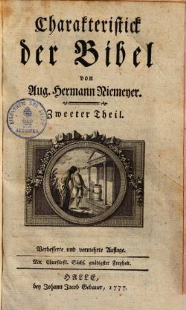 Charakteristick der Bibel, 2