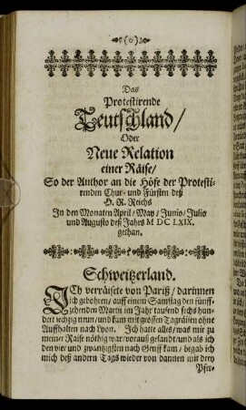 Schweitzerland.