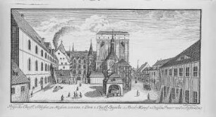 Prospekt des Churfürstlichen Schlosses zu Meißen
