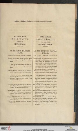 Classis XXII. Dioecia - Ordo VI. Hexandria