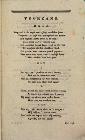 Zangen, ter gelegenheid van de algemeene vergadering der maatschappij : tot nut van't algemeen, op dingsdag, den 11den Augustus, 1835