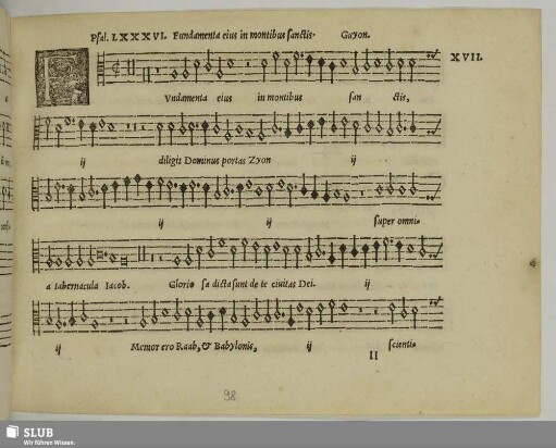 XVII. Guyon, Jean: Fundamenta eius in Montibus Sanctis