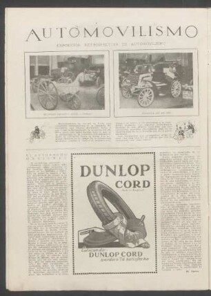 Automovilismo : Exposición retrospectiva de automovilismo [y] El autodromo nacional