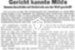 Gericht kannte Milde