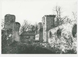 Zerstörtes Jagdschloß Lopshorn. Lopshorn