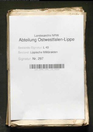 Einquartierung braunschweig-lüneburgischer Truppen in Lippe