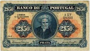 Geldschein, 2,50 Escudos, 18.11.1925