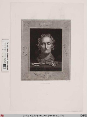 Bildnis Napoléon I. (Bonaparte), 1804-15 Kaiser der Franzosen