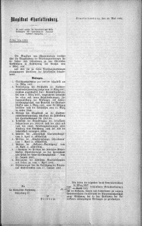 Anlage Besoldungsordnungen, 10. Mai 1897