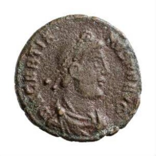 Münze, Aes 4, 17. November 375 - 9. August 378 n. Chr.