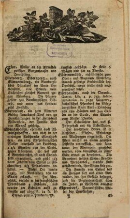Geographisches Statistisch-Topographisches Lexikon von Franken oder vollständige alphabetische Beschreibung aller im ganzen Fränkischen Kreis liegenden Städte, Klöster, Schlösser, Dörfer, Flekken, Höfe, Berge, Thäler, Flüsse, Seen, merkwürdiger Gegenden u.s.w. : mit genauer Anzeige von deren Ursprung, ehemaligen und jezigen Besizern, Lage, Anzahl und Nahrung der Einwohner, Manufakturen, Fabriken, Viehstand, merkwürdigen Gebäuden, neuen Anstalten, vornehmsten Merkwürdigkeiten [et]c. [et]c., 2