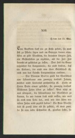 XIII. Soden den 25. Mai