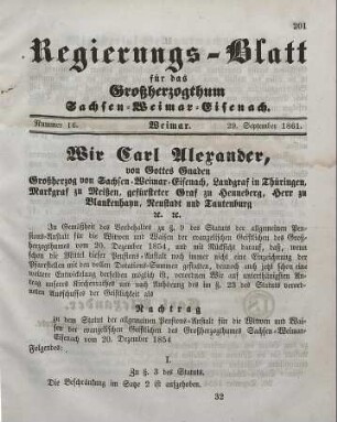 Nr. 16 : 29. September 1861