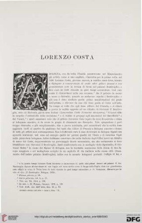 1: Lorenzo Costa