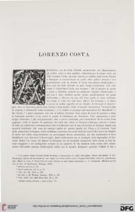 1: Lorenzo Costa