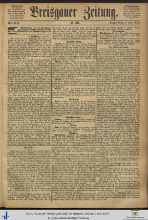 Nr. 50-74 (März 1883)