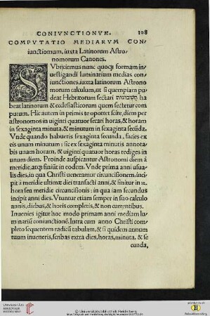 De calculatione coniunctionum