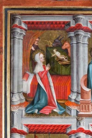 Jakobusaltar — Szenen aus der Legende um Jesus Christus — Geburt Christi