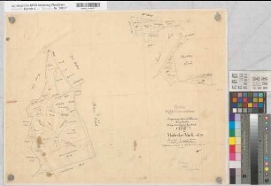 Marbeck (Borken), Teilung der Marbecker Mark, Bl.2 Brouillonkarte Kreier Heide