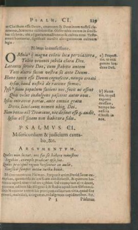 Psalmus CI. - Psalmus CX.