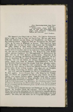 Vaterländischer Geschichtsunterricht.