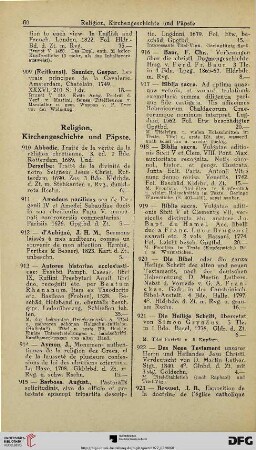 Religion, Kirchengeschichte und Päpste (Nr. 910-985)