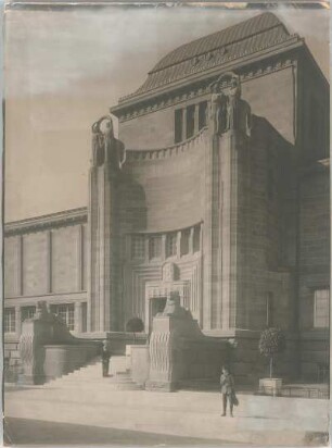 Billing, Hermann; Mannheim (Baden-Württemberg); Kunsthalle - Mittelbau