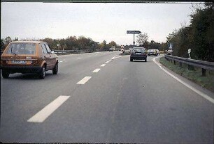 Einfahrt in Tangente (Stuttgart Richtung Heilbronn)