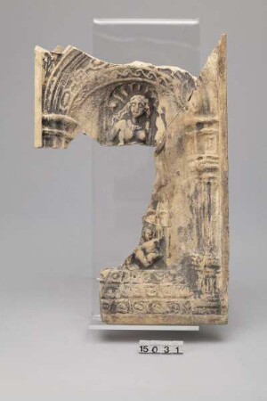 Ofenkacheln mit Venusdarstellung — Ofenkachelfragment mit Venusdarstellung