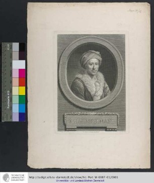 Io. Winkelman[n] / Ant. Maron pinx. Romæ 1768 ; I. F. Bause sculps. Lips.