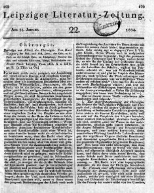 1834-01-25 : 22. Stück