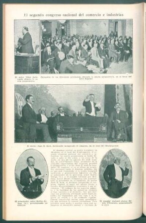 El segundo congreso nacional del comercio e industrias