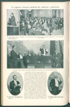 El segundo congreso nacional del comercio e industrias