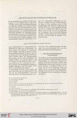 Archäologische Materialvorlage