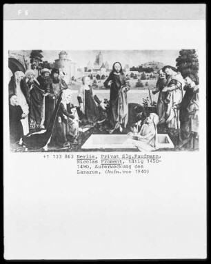 Die Auferweckung des Lazarus