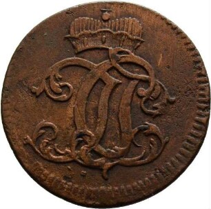 Münze, Pfennig, 1762