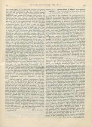 346-349 [Rezension] Hirzel, Rud., Untersuchungen zu Cicero‘s philosophischen Schriften. 3 Thle