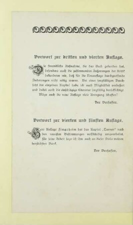 Vorwort zur vierten und fünften Auflage